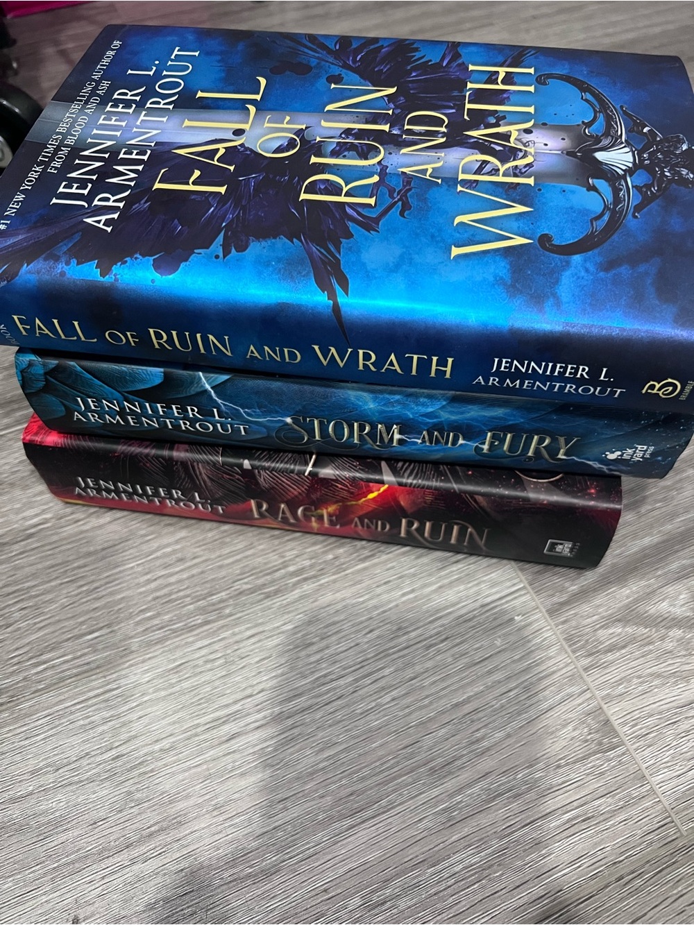 Fall of Ruin and Wrath, STORM AND FURY, RAGE AND RUIN   Jennifer L. Armentrout